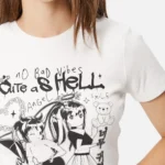 Anime T-Shirt Printed Short Sleeve