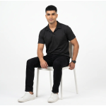 Zulqifl black Polo Shirt pre