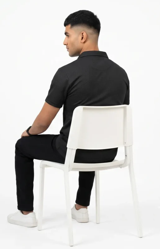 Zulqifl black Polo Shirt