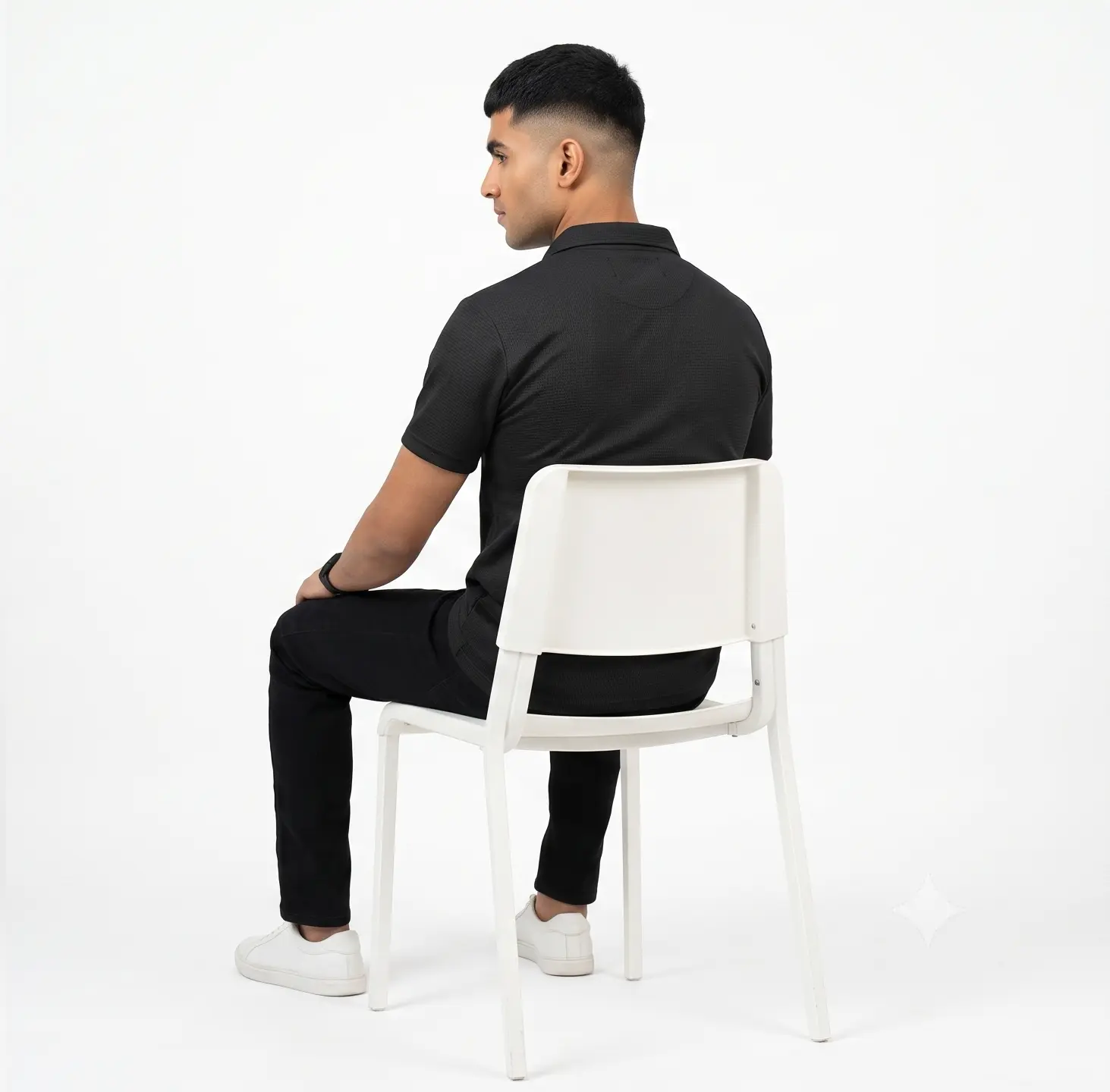 Zulqifl black Polo Shirt