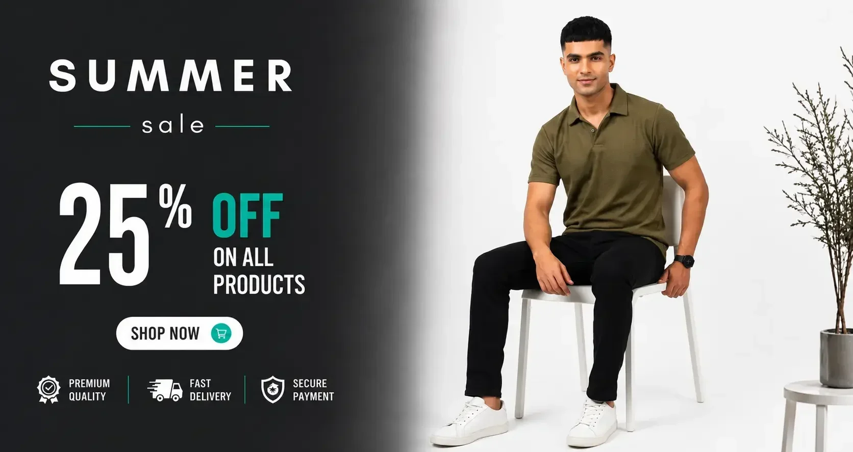 Zulqifl Premium Men's Clothing Banner