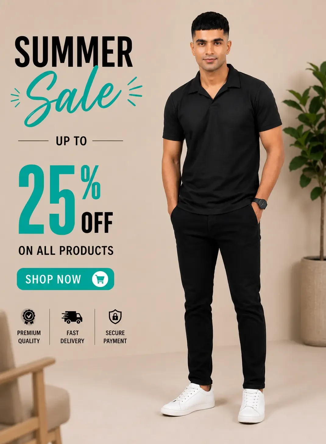 Zulqifl Premium Men's Clothing Banner