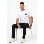 Zulqifl White Oversized T-Shirt frant view